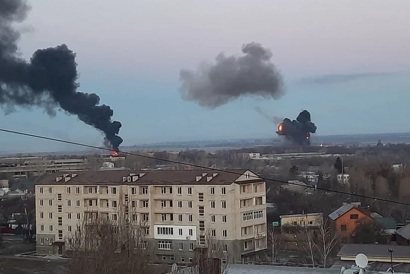 Rusiya ordusu Ukraynaya raket zərbələri endirib