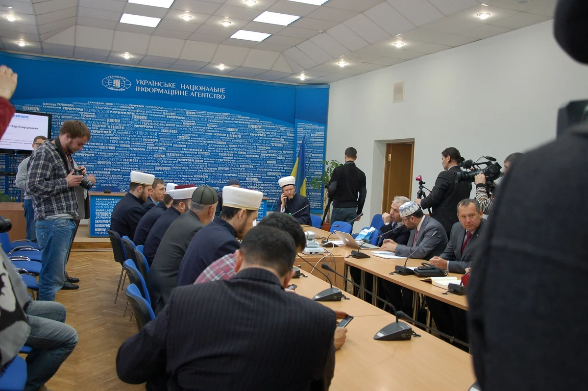 Ukraynada ölkə tarixində ilk dəfə müsəlman təşkilatları arasında xartiya imzalanıb