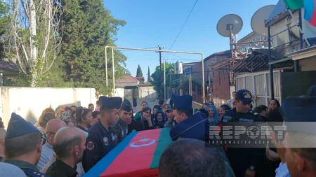 Şirvanda Birinci Qarabağ müharibəsinin şəhidi Elman Çıraqov dəfn edilib – YENİLƏNİB