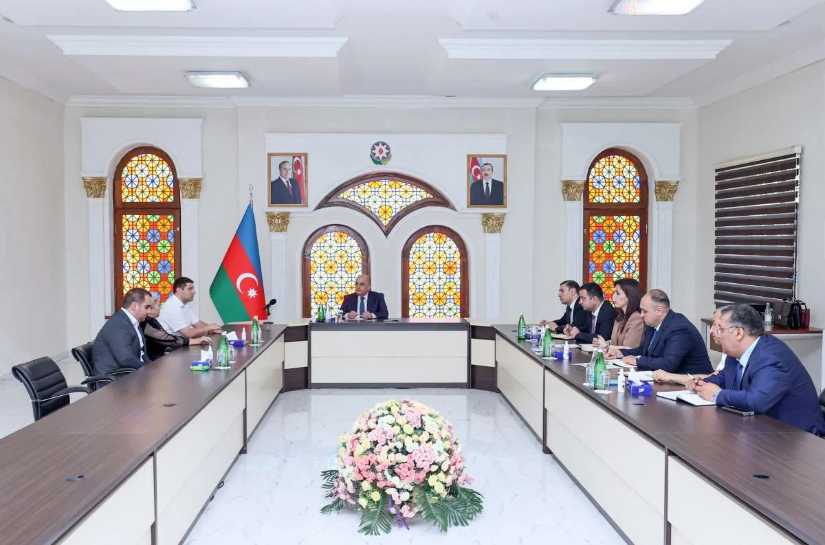 Şahin Bağırov Xaçmazda vətəndaşları qəbul edib