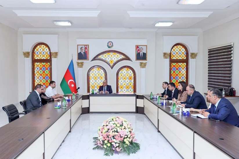 Şahin Bağırov Xaçmazda vətəndaşları qəbul edib