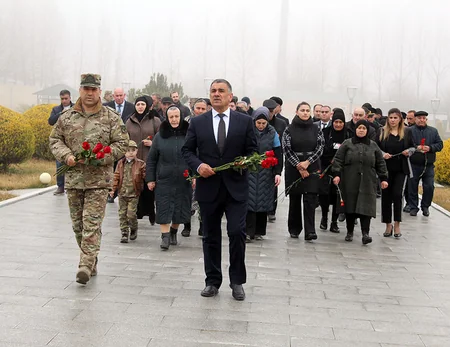 Şəhidlərin xatirəsinə həsr olunan tədbir keçirilib