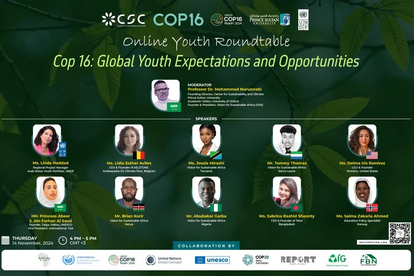 Gənc liderlər COP16-dan qlobal gözləntiləri və ekoloji problemlərin həllində iştirakı müzakirə ediblər