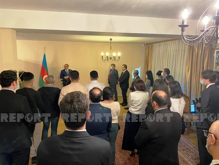 Fransada Vətən müharibəsi şəhidlərinin xatirəsi anılıb