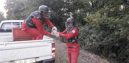 Qazax rayonunda top mərmisi tapılıb