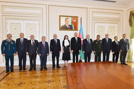 Azerbaijani President chairs Security Council meeting