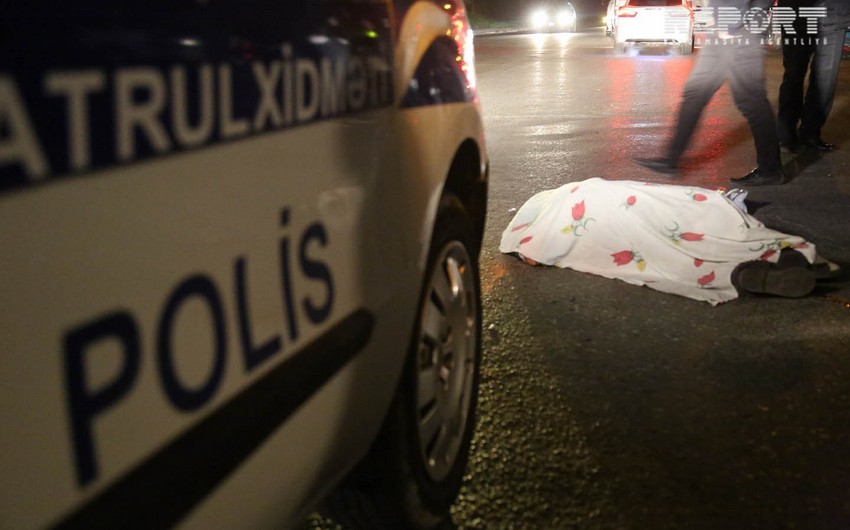Kürdəmirdə DAF markalı yük maşını piyadanı vuraraq öldürüb - YENİLƏNİB