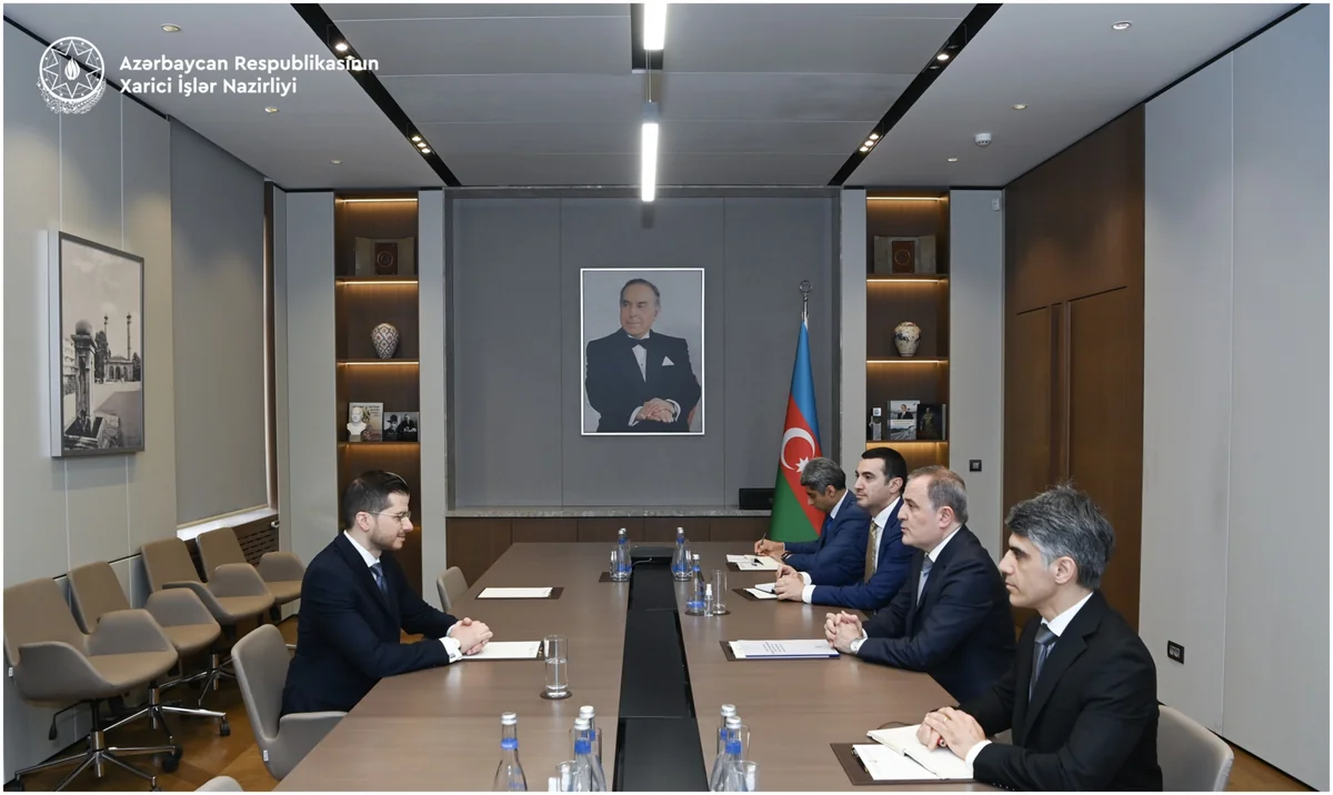 Jeyhun Bayramov receives outgoing Israeli ambassador