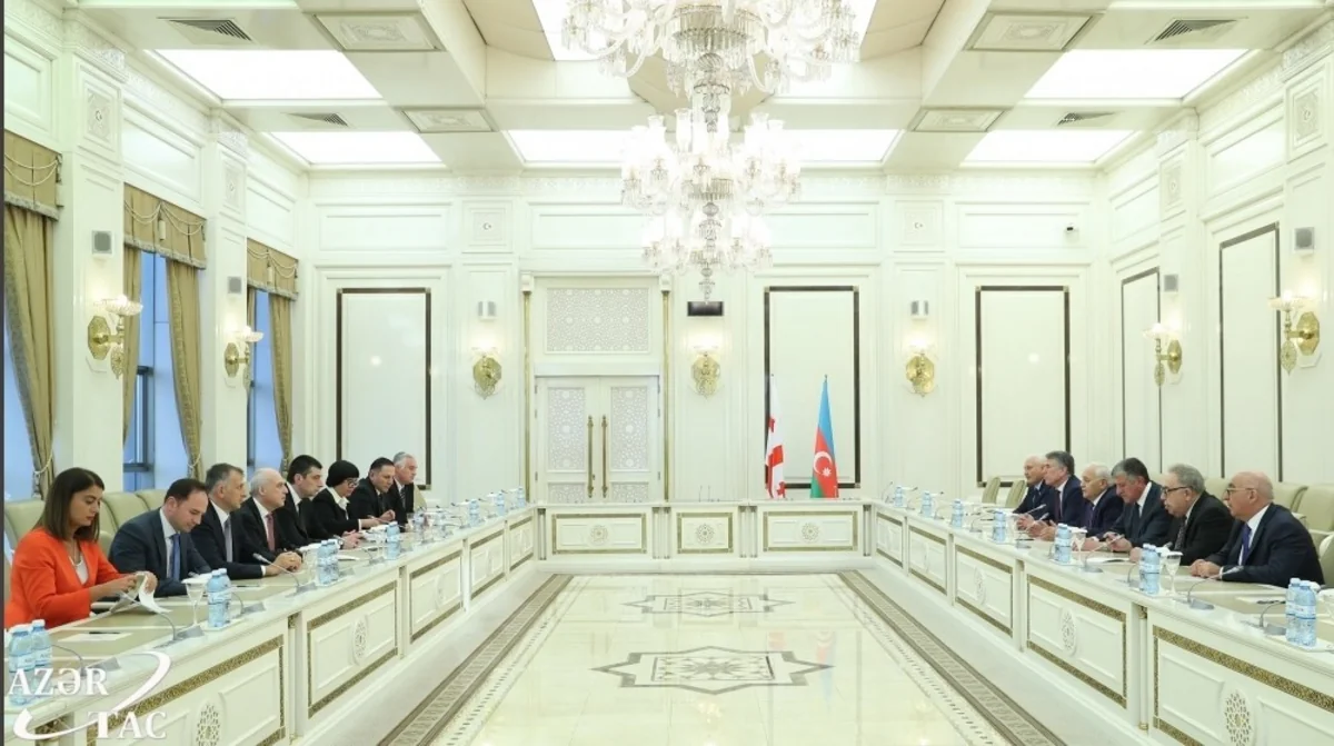 Oqtay Əsədov Gürcüstanın Baş Naziri ilə görüşüb