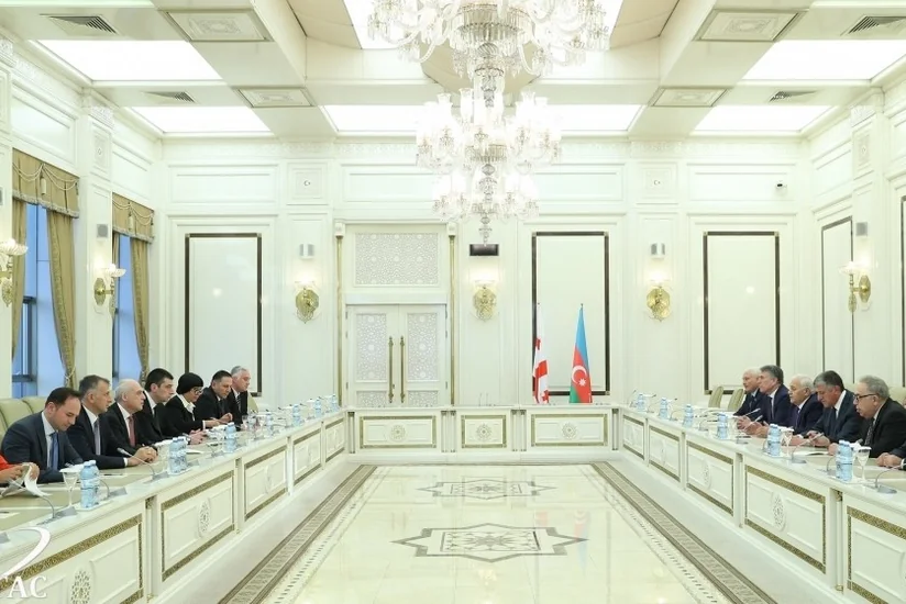 Oqtay Əsədov Gürcüstanın Baş Naziri ilə görüşüb