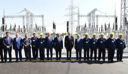 Qaxda yeni elektrik yarımstansiyası istifadəyə verilib