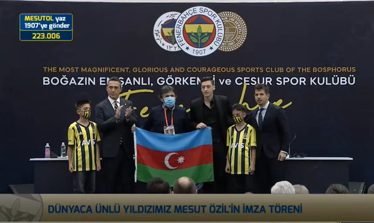 Mesut Özil: Azərbaycana məni seçdikləri üçün təşəkkür edirəm