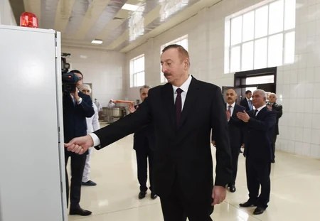 Ağcabədi rayonunda yeni çörək və un məmulatları zavodunun açılışı olub