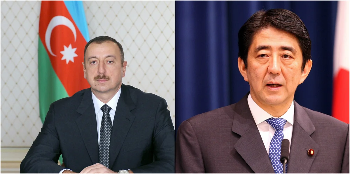 Yaponiyanın baş naziri Prezident İlham Əliyevə məktub göndərib