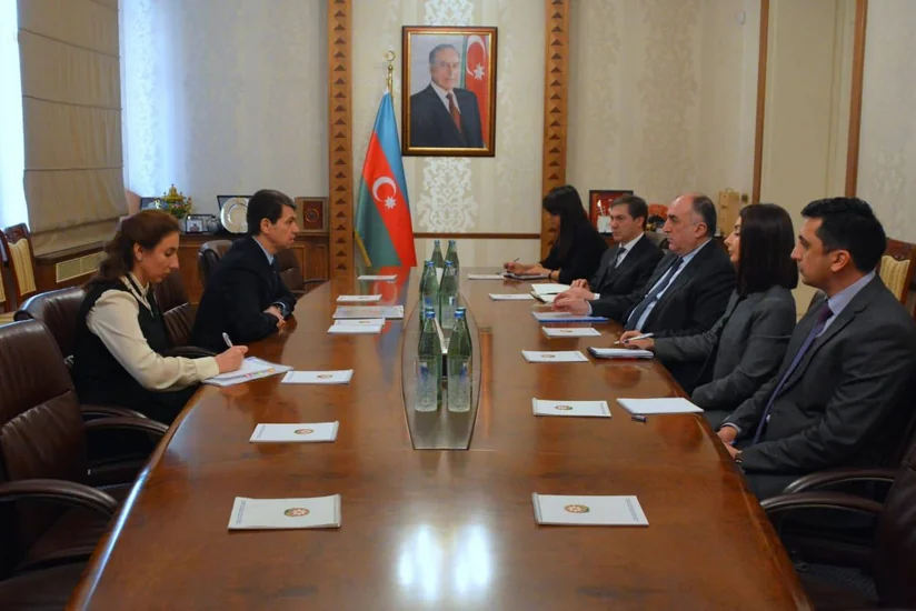 Ukrainian ambassador completing his diplomatic mission in Azerbaijan