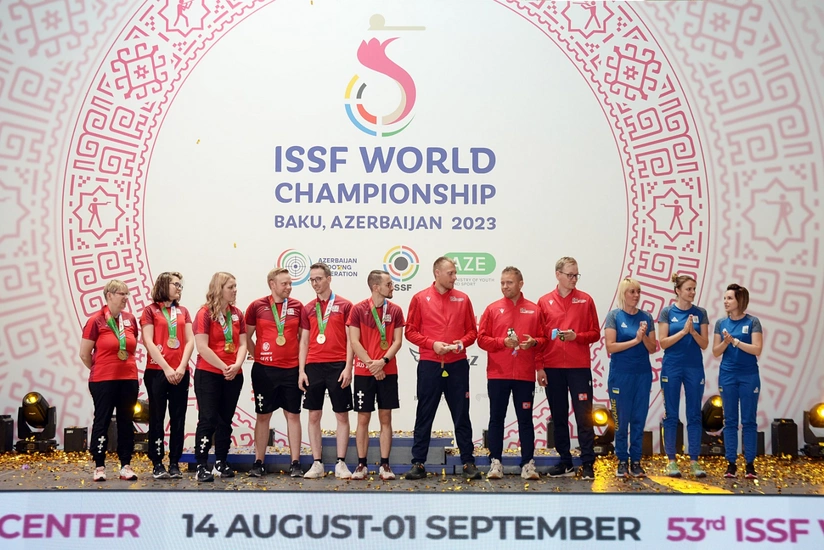 Fair play gesture at World Shooting Championship in Baku