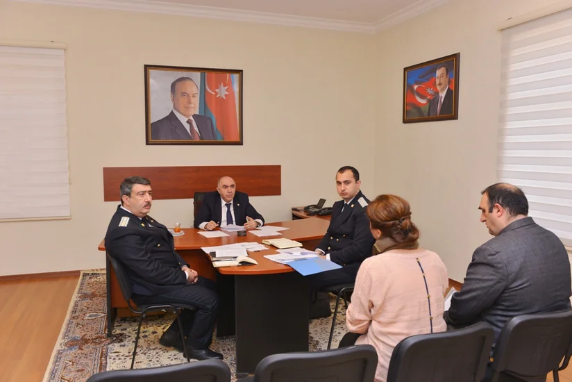 Baş prokuror Zakir Qaralov Sumqayıtda vətəndaşları qəbul edib