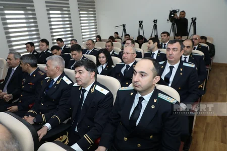 Pirallahı rayon prokurorluğunun yeni inzibati binasının açılışı olub