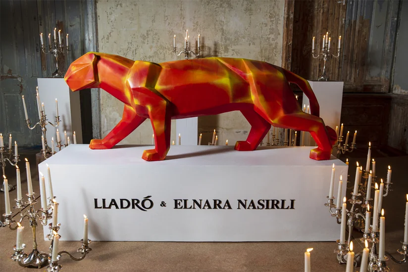 Alov və incəsənətin rəqsi: “Italdizain” şirkətinin təqdimatında “Lladro” – Azərbaycanlı rəssam əməkdaşlığı