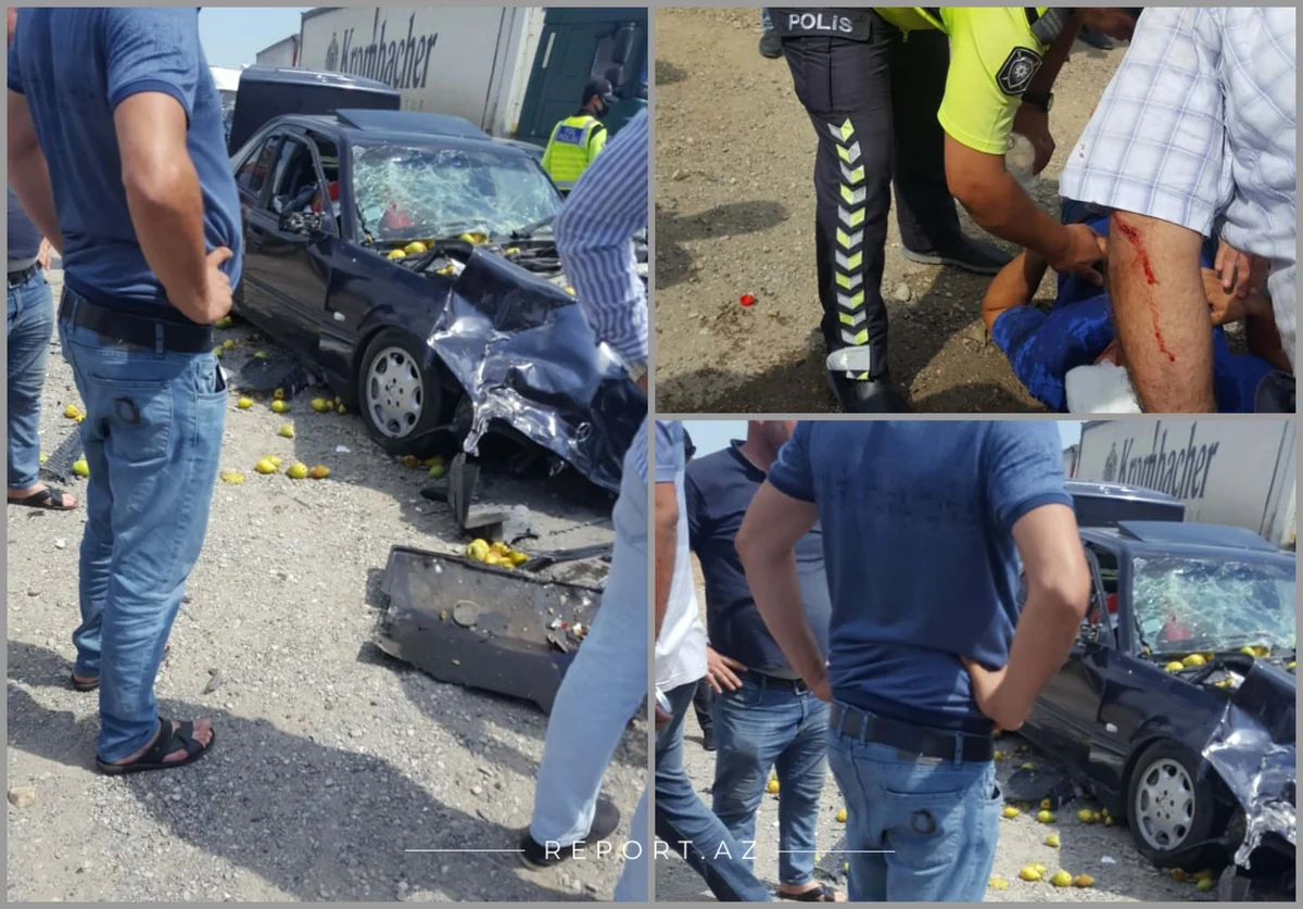 Hacıqabulda yol qəzası olub, yaralananlar var