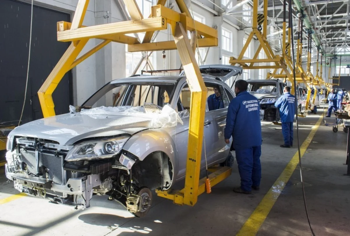 Азербайджан увеличил производство автомобилей в 2,3 раза