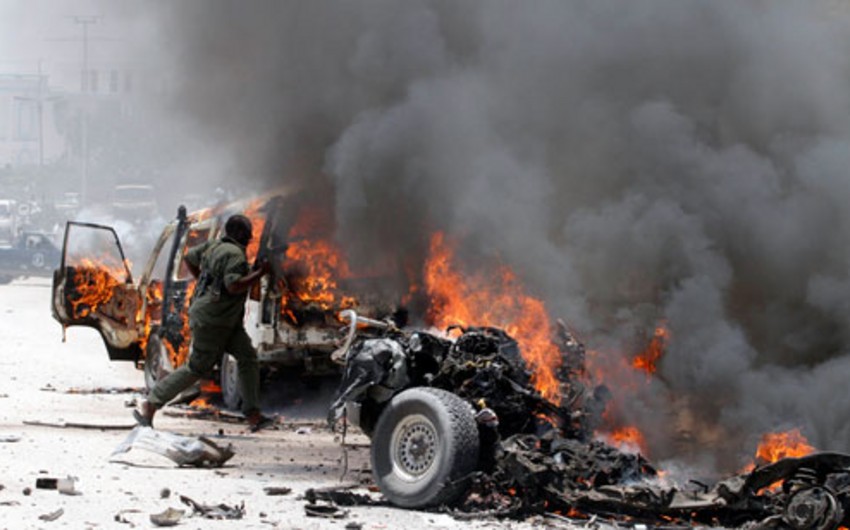 Somalidə terror aktı nəticəsində 10-dan çox insan həlak olub