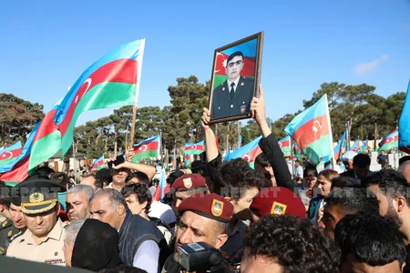Şəhid Nicat Qarazadə 2-ci Fəxri xiyabanda dəfn olunub