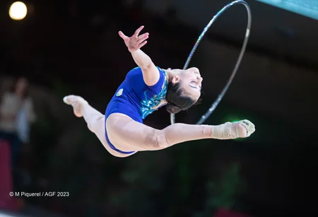 Azərbaycanın bədii gimnastı Fransadakı turnirdə daha üç medal qazanıb