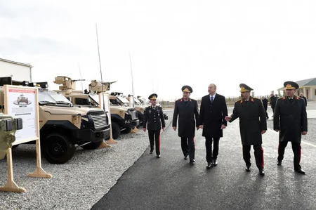 Ali Baş Komandan İlham Əliyev yeni hərbi şəhərciyin açılışında iştirak edib - YENİLƏNİB