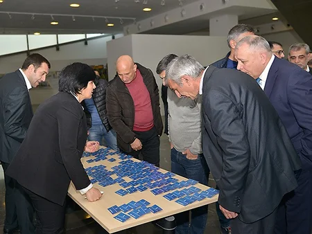 AFFA rəhbərliyi veteranlarla görüşdü