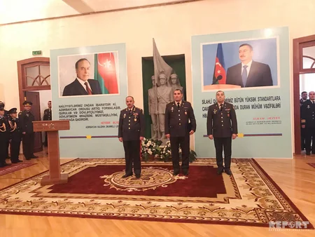 Silahlı Qüvvələrdə ən yaxşı tabor komandiri adı uğrunda yarışların qalibləri mükafatlandırılıb