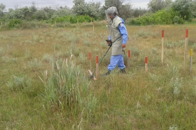 Cocuq Mərcanlıda 25 min 357 kv.metr ərazi tam təmizlənib