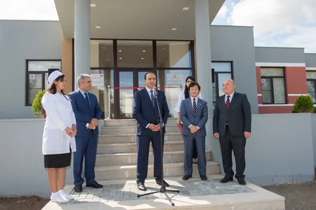 Şamaxının Göylər kəndində yeni tibb məntəqəsi istifadəyə verilib