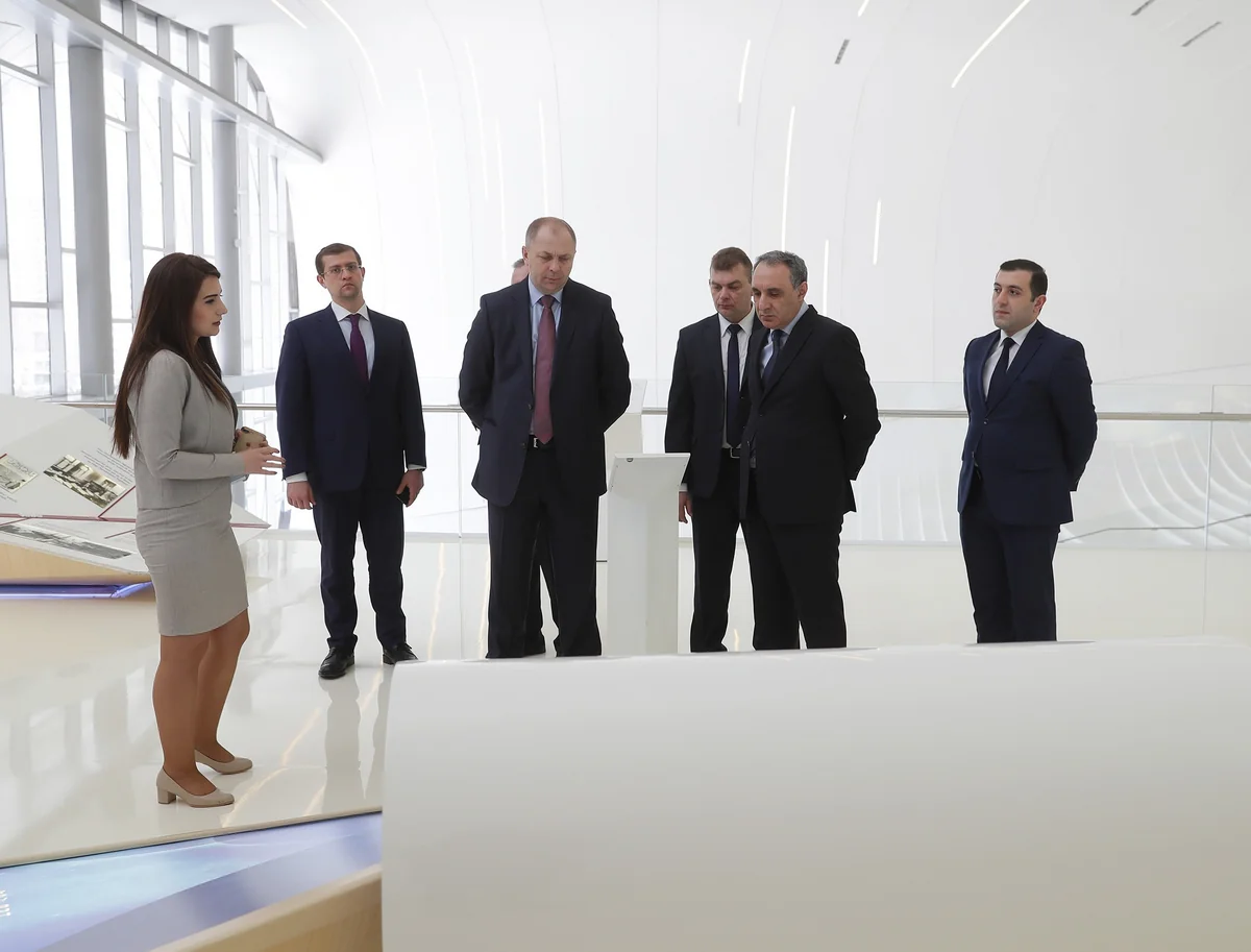 Belarus İstintaq Komitəsinin nümayəndə heyəti Heydər Əliyev Mərkəzində və ASAN-da olub
