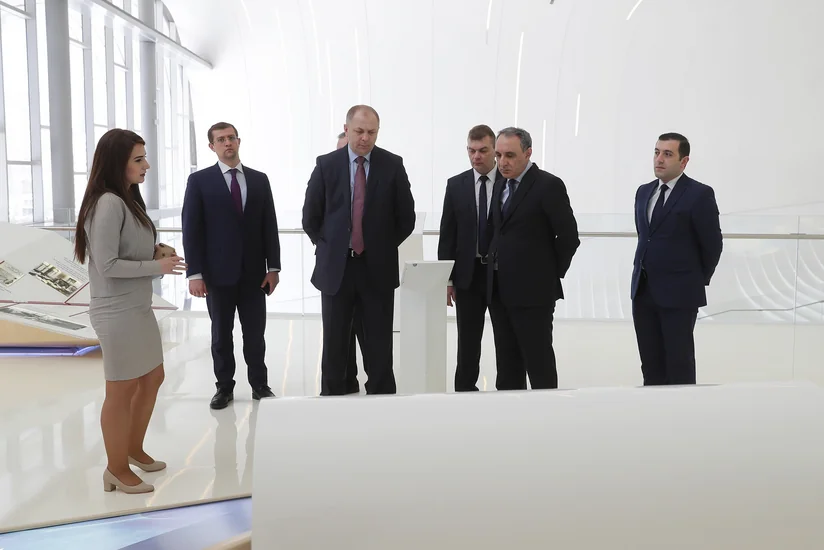 Belarus İstintaq Komitəsinin nümayəndə heyəti Heydər Əliyev Mərkəzində və ASAN-da olub