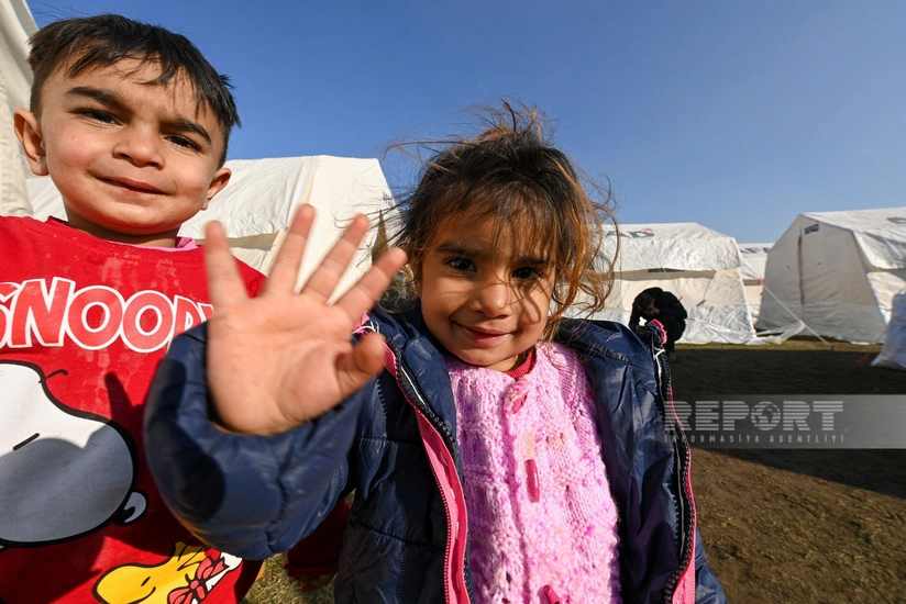 Telling photos from tent camp in Turkiye's quake-hit Kahramanmaras...