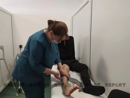 Media nümayəndələri qazilərə göstərilən reabilitasiya xidmətləri ilə tanış olublar