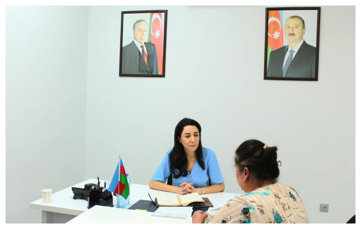 Ombudsman Səbinə Əliyeva növbəti vətəndaş qəbulu keçirib