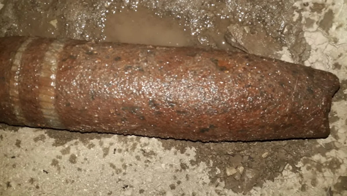 Tovuzda top mərmisi aşkarlandı