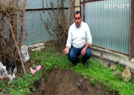Goranboyda quyu qazıntısı zamanı qədim olduğu ehtimal edilən əşyalar tapılıb - FOTO