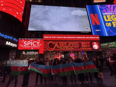 Celebrating Azerbaijani heritage: Times Square lights up for World Azerbaijanis Solidarity Day