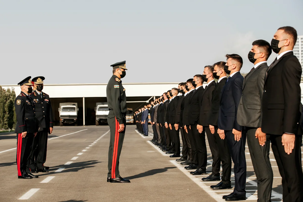 Vətən müharibəsinin daha 22 iştirakçısı polis orqanlarında xidmətə qəbul olunub