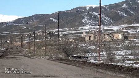 Qubadlının Diləli Müskənli kəndinin görüntüləri