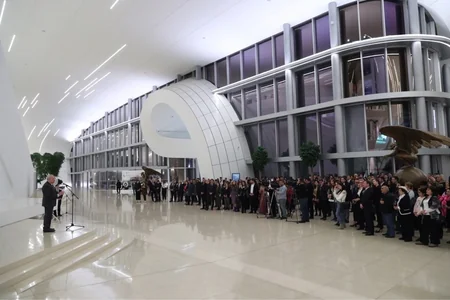 Retrospective exhibition by Russian photographer Yakov Khalip opens at Heydar Aliyev Center