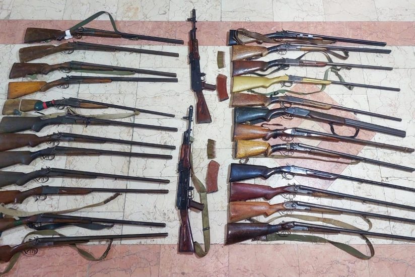 Lənkəranda fabrikin həyətindən silah-sursat tapılıb