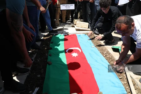 Birinci Qarabağ müharibəsində itkin düşmüş, 31 il sonra meyit qalıqları tapılmış şəhid dəfn olunub