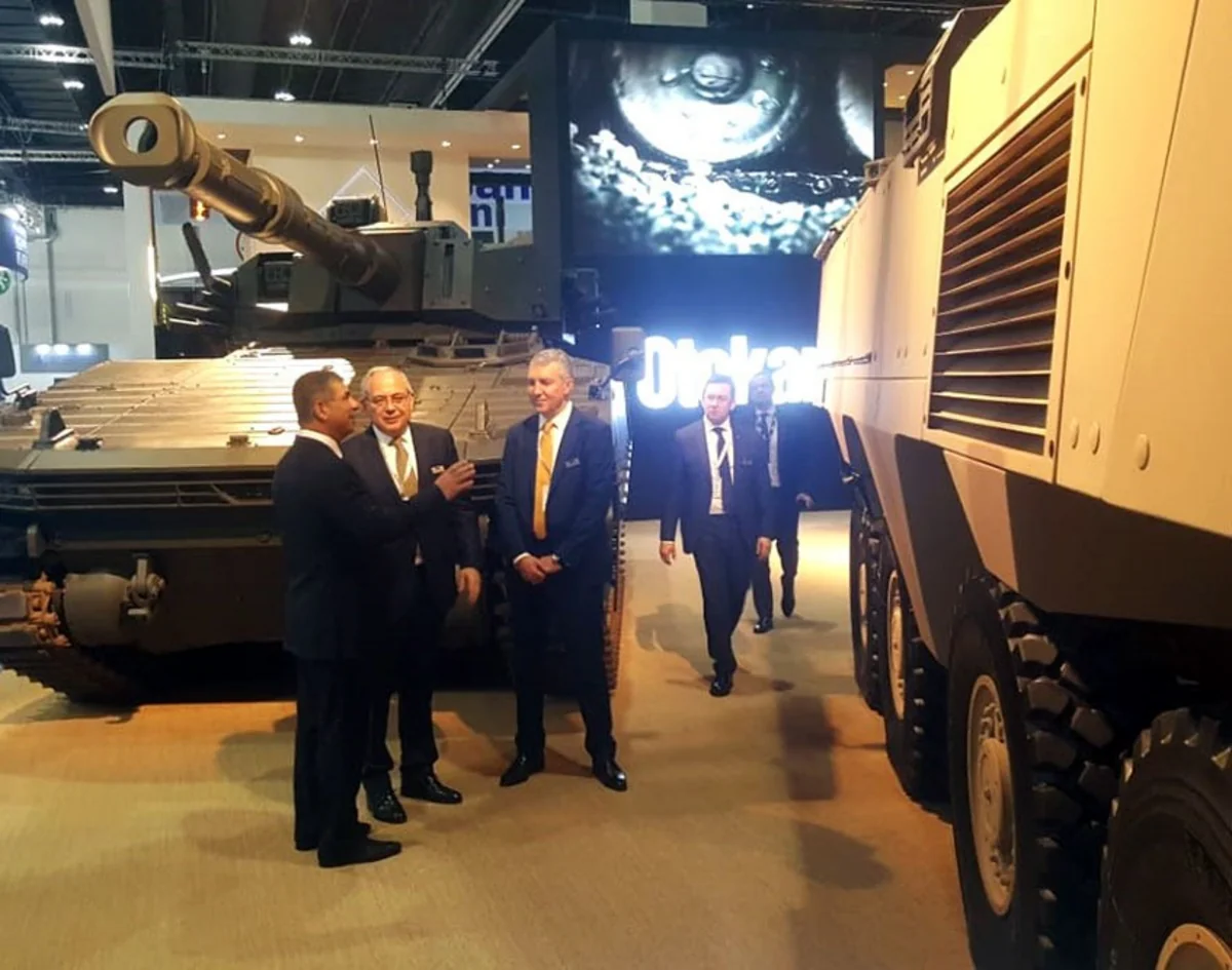 Azerbaijan Defense Minister attends IDEX-2019 International Defense Exhibition
