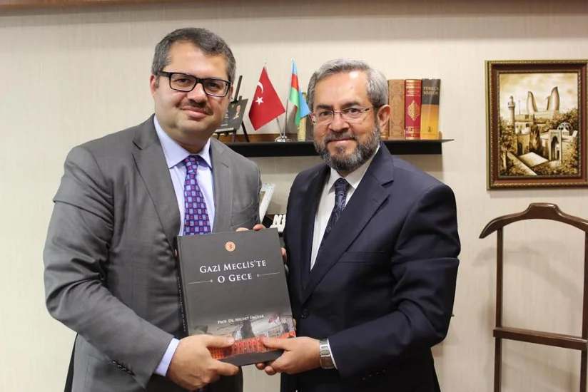 Xəzər İbrahim Türkiyə-Azərbaycan Parlamentlərarası Dostluq Qrupunun rəhbəri ilə görüşüb