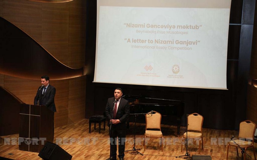 Nizami Gəncəvi ilə bağlı ən yaxşı esse yazan şəxslərin adları açıqlanıb