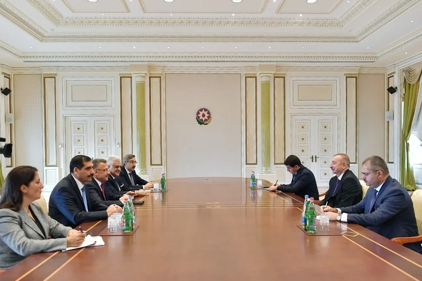 Prezident İlham Əliyev Türkiyənin Vitse-prezidentini qəbul edib - YENİLƏNİB